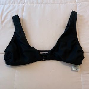 Black bikini top